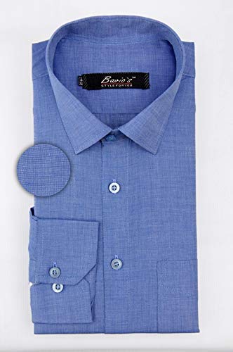 Cornflower Blue Color Formal Shirt 