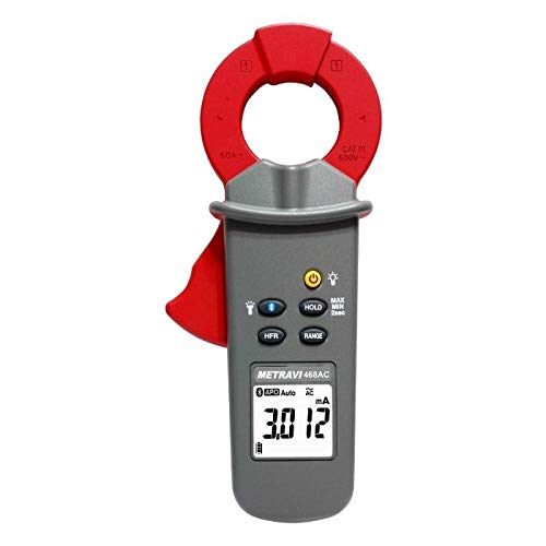 Metravi PRO 468AC TRMS AC Leakage Current Clamp Meter with resolution