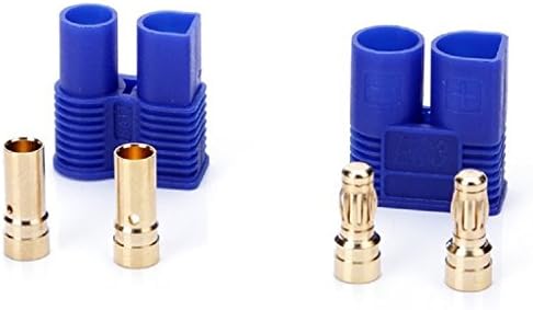 DYS 10 Pairs EC3 Connector Male Female 3mm Type Battery Connector Gold Bullet Plug ARE4