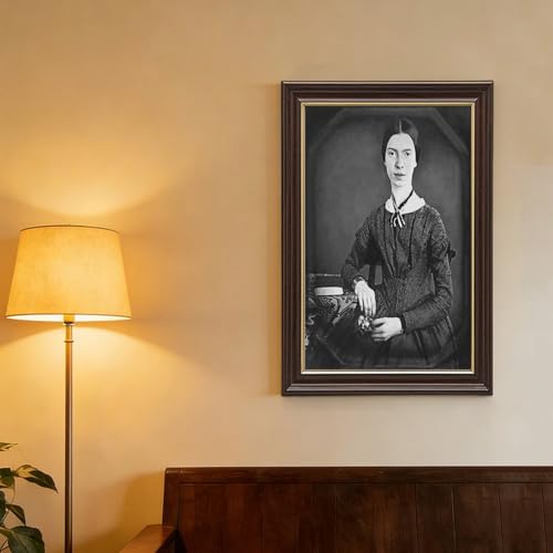 Impression sur toile Emily Dickinson - Cadeau idéal poésie et art