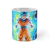 Son Go-ku Transforming Ssj Blue Coffee Mug 11oz Ceramic Tea Cups