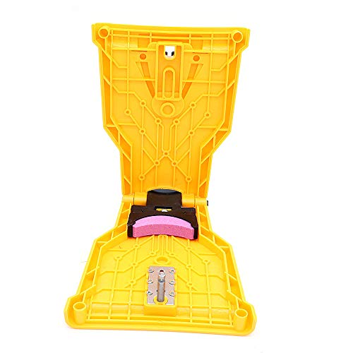 NUZAMAS Apontador de Motosserra, Apontador de Lâmina de Corrente, Ferramenta de Corrente de Serra co