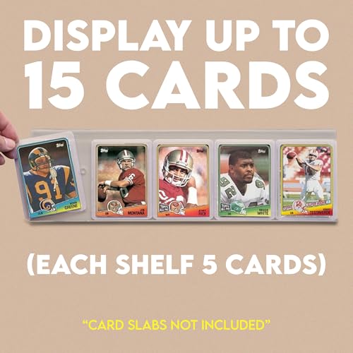 Présentoir de cartes de sport en acrylique Tapeera de qualité supérieure