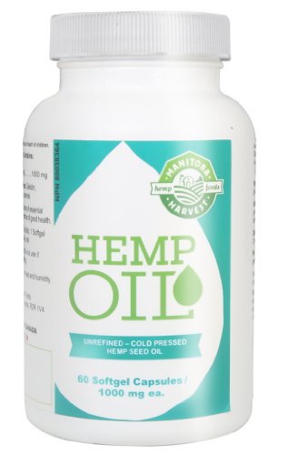 Manitoba Harvest Hemp Seed Oil Softgels, 2,475mg of Plant Based Omegas 3,6 & 9 per serving including GLA, Fish Oil Alternative, 60ct (pack of 12) Manitoba Harvest Hemp Seed Oil Softgels, 2,475mg of Plant Based Omegas 3,6 & 9 per serving including GLA, Fish Oil Alternative, 60ct (pack of 12)