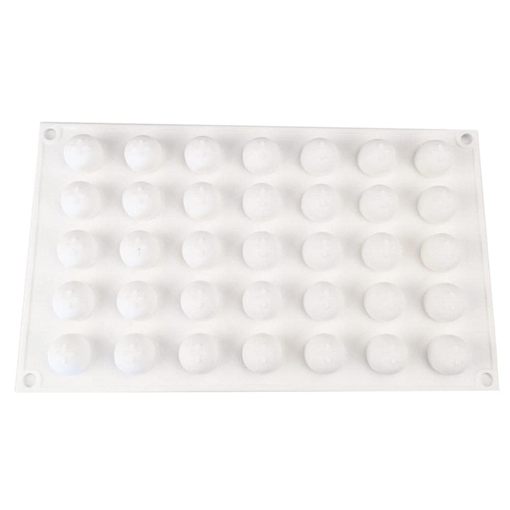 35 Cavity 3D Round Sphere Ball Silicone Mold Cake Decorating Mousse Dessert Past Moulds Resin