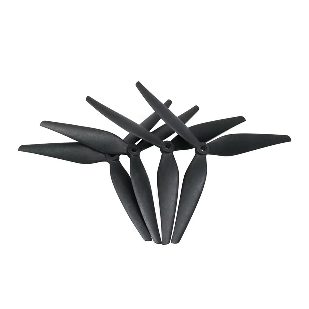 2 Pares 10X5X3 9X5X3 10X4.5X3 3 Hélice De Nailon Reforzado Con Carbono Negro Apta for RC FPV De Largo Alcance(10x5x3)