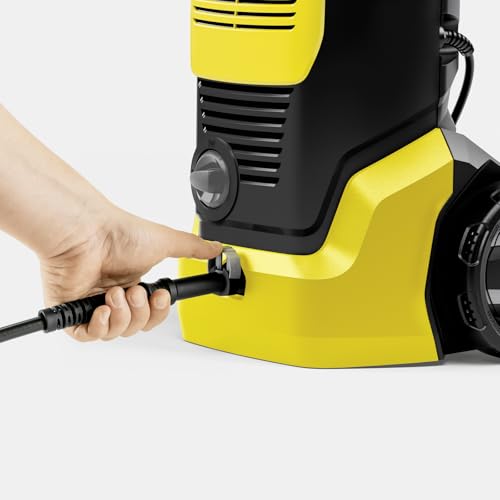 KäRcher K4 Black Home – Idropulitrice Acqua Fredda 130 Bar, Kit Domestico Con Lavasuperfici T1, Lancia Vario Power & Ugello Rotante, Tubo 6 M, Detergente Patio & Deck 500 Ml - 3