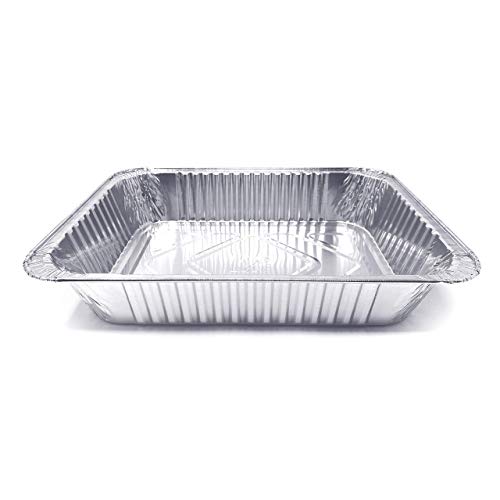 (30 Pack) Premium Lasagna Pans 14" X 10" X 3” Heavy Duty L Disposable Aluminum Foil For Roasting Turkey, Baking, Or Cooking #TOP4