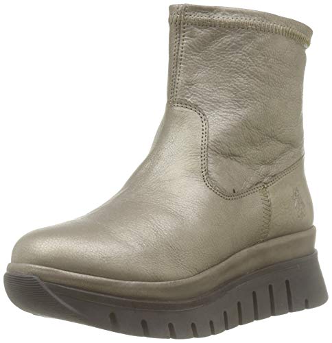 Fly London BORK060FLY, Botines para Mujer, Gris 006, 38 EU