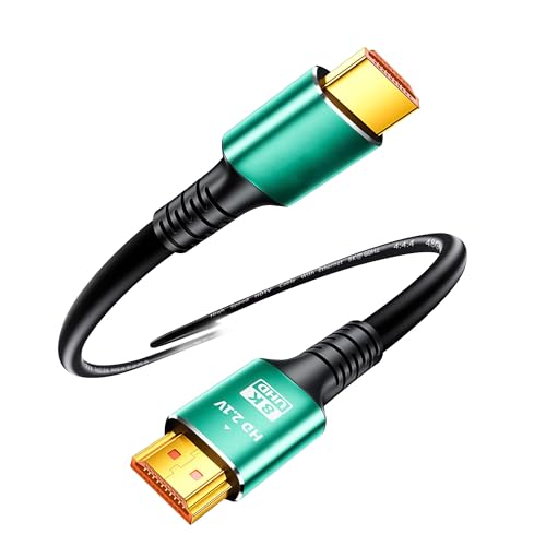 Image of MICROWARE 10M Ultra HD Cable ARC HDMI 2.1 Cable, High-Speed HDMI Cord 48Gbps 8K@60Hz, 4K@120Hz Dolby Atoms (HDCP 2.2&2.3, 3D, HDR10) for Soundbar (8K, 10M)