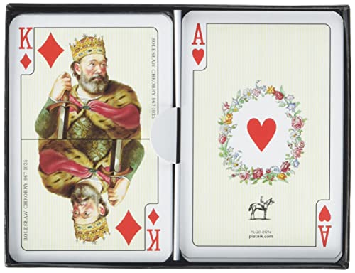 Piatnik 217647 - Carte Da Bridge Polonia [Lingua Tedesca] - 3