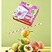 Amber Gemstone Candy, Peach,&blueberry&passion fruit flavors,Gummy candy，Assorted Candy,Individually packaged,Snacks, 2.82oz (Pack of 1)