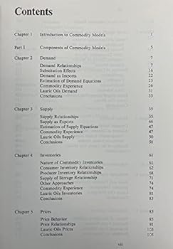 Hardcover Dynamic commodity models: specification, estimation, and simulation Book