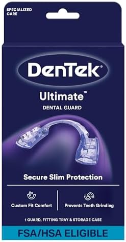 DenTek Ultimate Dental Guard, Slim-Fit Mouth Guard, 1 Count | BPA...