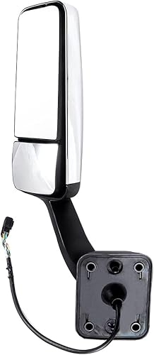 Miniatura 4 de ANPART Espejos laterales de campana de camión para 2008-2016 para Freightliner para espejos de repuesto de puerta de camión Cascadia, con 2 piezas