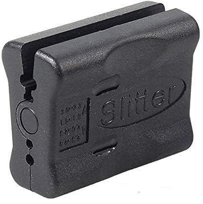 Corslet FTTH Fiber Optic Tool: Buffer Tube & Loose Tube Stripper with Cable Jacket Slitter and Cutter for 2-3mm Cables (Black)-picture-18