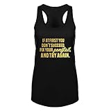 Picture of FANNOO Workout Tank Tops for Women-Womens Motivational Saying Fitness Gym Racerback Sleeveless Shirts