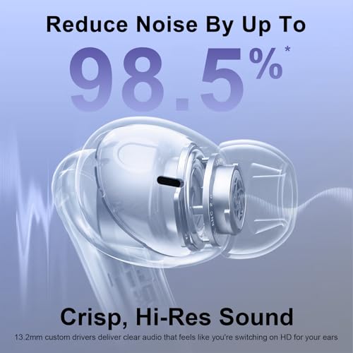 Image of Wireless Ear Buds Earbuds Wireless Bluetooth 5.4 Headphones for Samsung S26 | for Android Phone Samsung Galaxy S26 Ultra S25 FE Edge A17 A16 5G A36 A15 A35 A56 A26 iPhone 17, in-Ear Earphones Headset