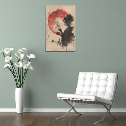 Impression sur bois japonaise pour sublimer un mur vide