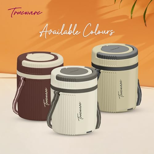Image of Tureware Electric 3 PU Insulated 304 Grade Stainless Steel 3 Container 450 ML Each Thermoware Electric Lunch Box