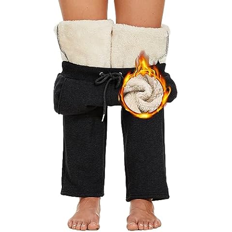 Yutdeng Women's Fleece Joggers with Pockets Cover