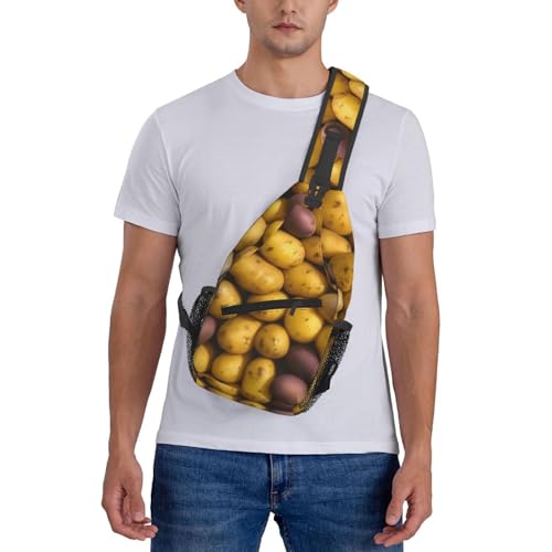 Morrales Many Potatoes Negro para Senderismo y Uso Diario miniatura 7