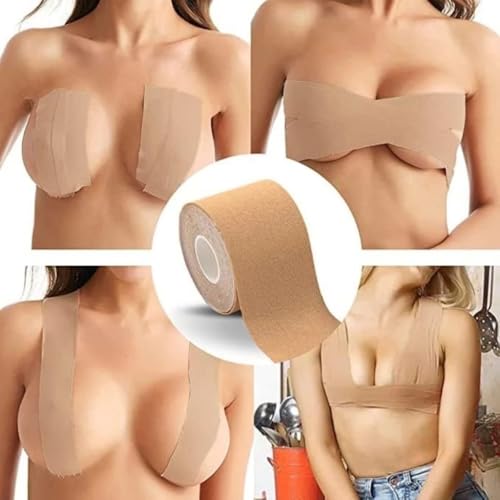Sutiã Adesivo Fita Levanta Peito Seios Mamas, 5 Metros- QH Shopp