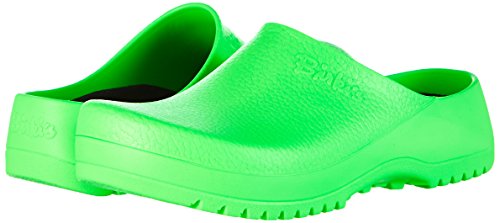Image of Birkenstock Women's Super-Birki Clogs, Green Neon Green, 7 UK
