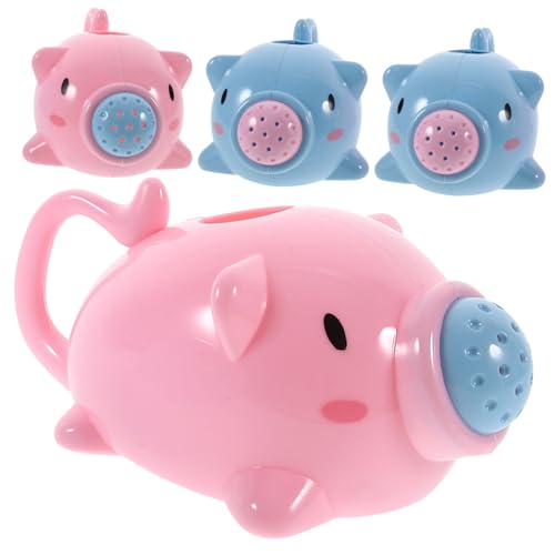 Gatuida 4 Piezas Regaderas para Juguetes de Baño para Bebés Rociadores de Agua Compactos y Livianos para Desarrollo...