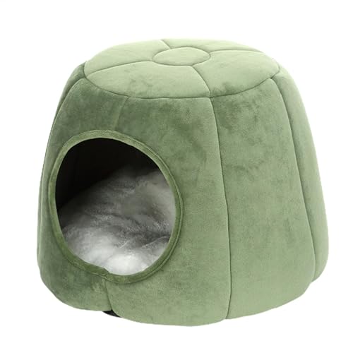 Maison Chaude Pour Chats - Lit D'hiver Pour Les Chiots Et Les Animaux De Compagnie | Cave De Repos Lavable, Abri Rembourré, Espace Confortable Pour Les Chats Et Les Petits Chiens, Disponible En XS / M