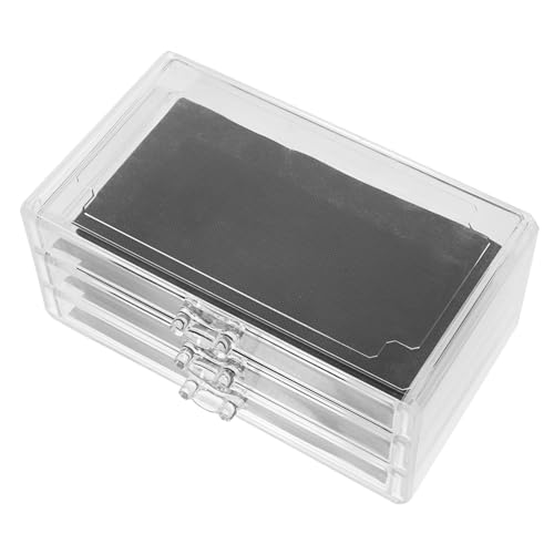Ipetboom Caja De Almacenamiento De Acrílico Cajón De Maquillaje Con Soporte Para Uñas Postizas Estuche Para Adornos De Manicura Estuche Para Accesorios De Uñas Estuche Para Decoración