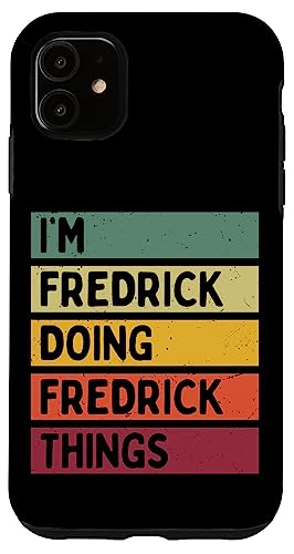 I'm Fredrick Doing Fredrick Things �ʔ������� �X�}�z�P�[�X iPhone 11 �p