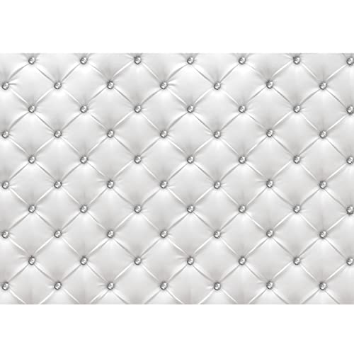 Runa Art Papier peint intissé 396 x 280 cm aspect cuir | Toison Décoration Murale Salon Chambre...