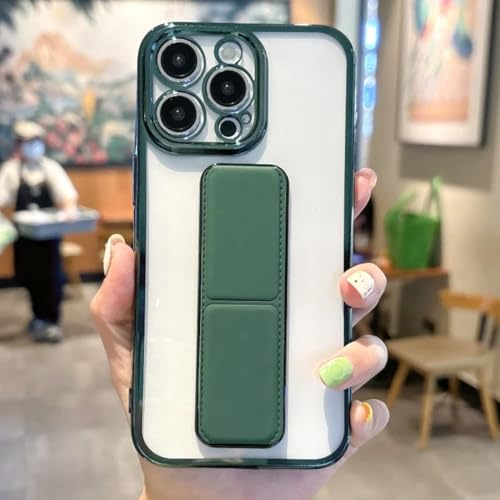 Coque iPhone 15 Pro transparente avec béquille pour vos vidéos de cuisine