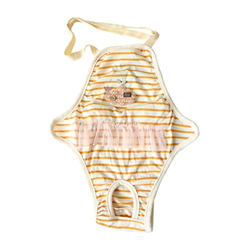 Happyyami 1Pc Puppy Diaper Breathable Female Pet Nappy for Menstruation Fit Carpets and Floors Cozy Sanitary Pants for Dogs for Home Use