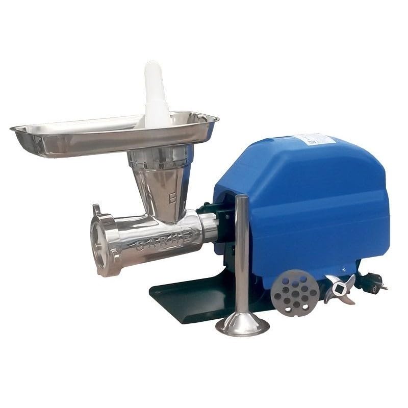 Garhe Picadora-embutidora eléctrica Nº22 Cabezal Inoxidable gr10 120 RPM