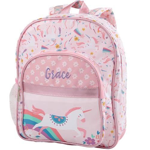 Personalization Universe Unicorn Embroidered Classic Backpack by Stephen Joseph…
