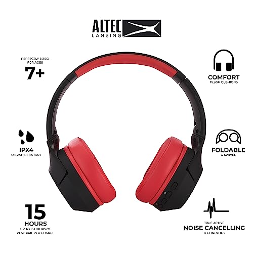 Image of Altec Lansing - Kids Bluetooth Headphones, Wireless Over Ear