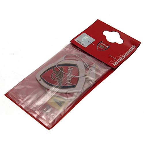 Arsenal F.C. GR00135618 Official Football Team Epl Gift Arsenal F.C. 3Pk Air Freshener thumb #2