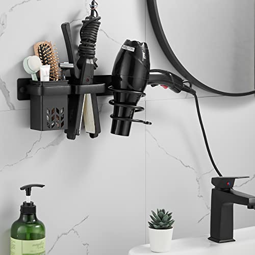 Support mural pour sèche-cheveux idéal pour simplifier votre routine coiffure matinale - 6