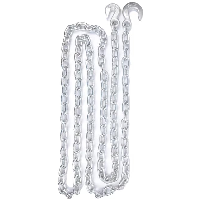Amazon.com: 3/8 in. x 14 ft. Zinc Plated Steel Logging Chain with
