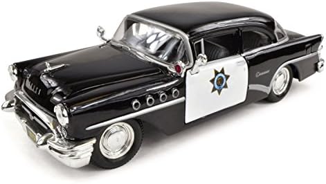 Maisto Buick Century, California Highway Patrol (1:26), 1955, Model Car,, 1:24 image 4