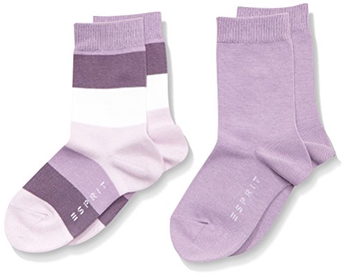 ESPRIT Kids Colored Feet Doppelpack Calze Bambine