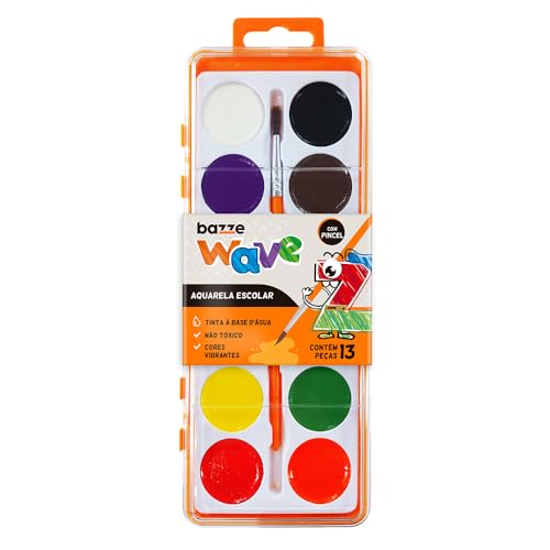 Aquarela Bazze 12 Cores
