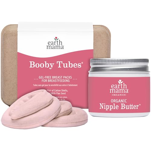 Image of Earth Mama Breastfeeding Essentials Kit | Organic Nipple Butter™ & Booby Tubes