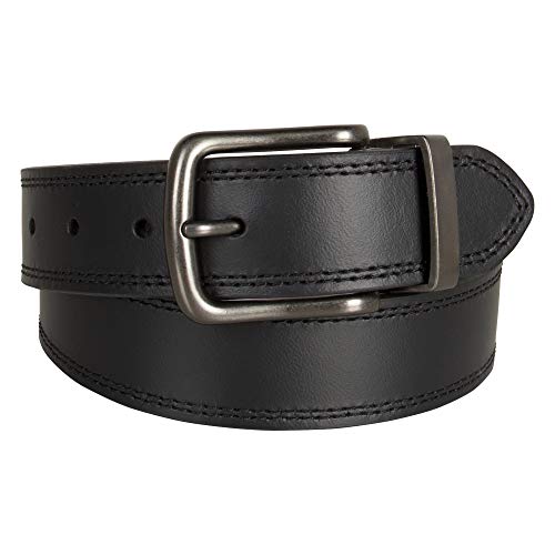 Image of Levi's Leather Men's Levis 40Mm Reversible Belt With Brushed Silver Buckle