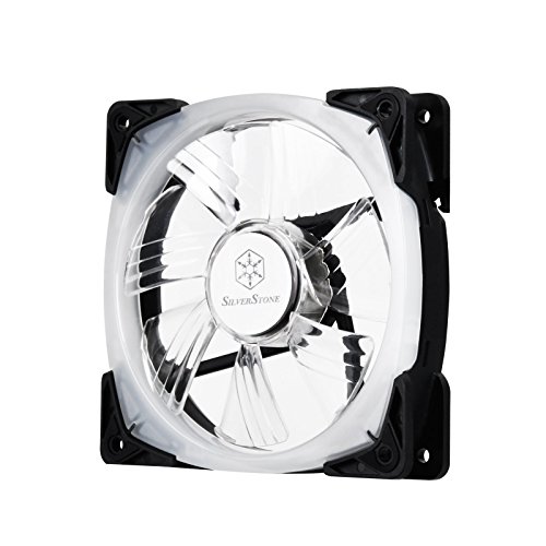 Image of SilverStone Technology PWM 120mm RGB Fan with Dual Ball Bearing and 18 LEDs for Increase Brightness (SST-FW123-RGB)