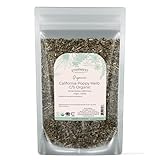 Starwest Botanicals Dried California Poppy Herb Organic - Loose Leaf, Use for Tea &...