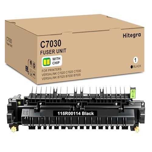 Remanufactured 115R00114 Fuser Unit C7030 Replacement for Xerox 115R00114 115R00137 Fuser Kit Work with VersaLink C7020 C7025 C7030 B7025 B7030 B7035 Printer Fuser, (180,000 Pages, 1- Pack)
