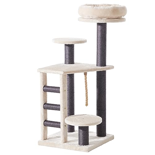 Nobby 63790-92 Classic Donaco Arbre à Chat Crème 48 x 48 x 116 cm